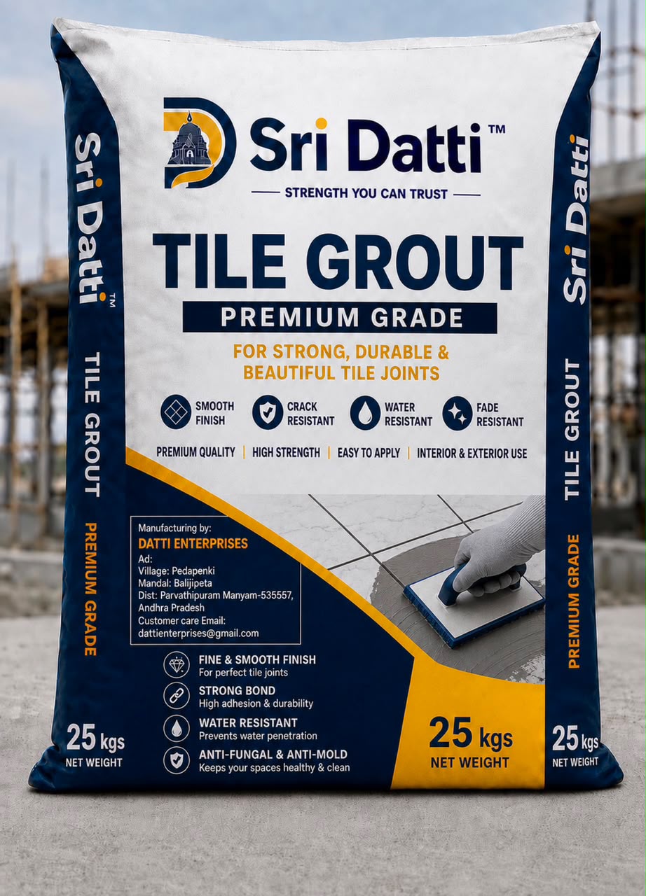 Sri Datti premium grade tile grout 25kg bag